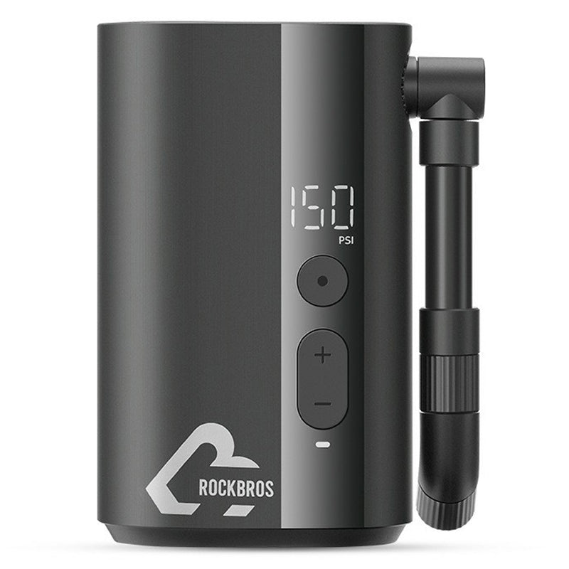 ROCKBROS QJCQBM1 Electric Pump 5000mAh Smart Air Pump Portable Fast Ball Inflation with Precise Pressure Gauge ROCKBROS QJCQBM1 Electric Pump 5000mAh Smart Air Pump Portable Fast Ball Inflation with Precise Pressure Gauge